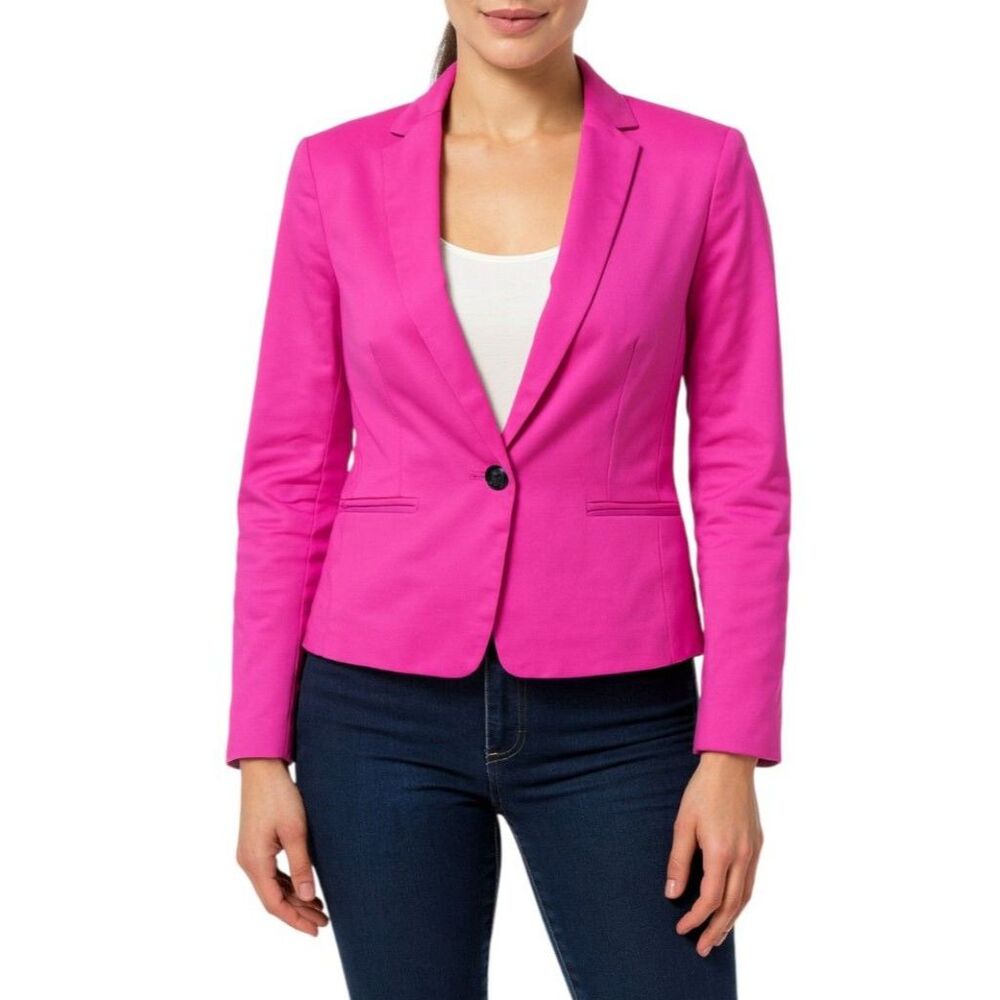 Worthington Women’s Fitted Pink Blazer | Size 6